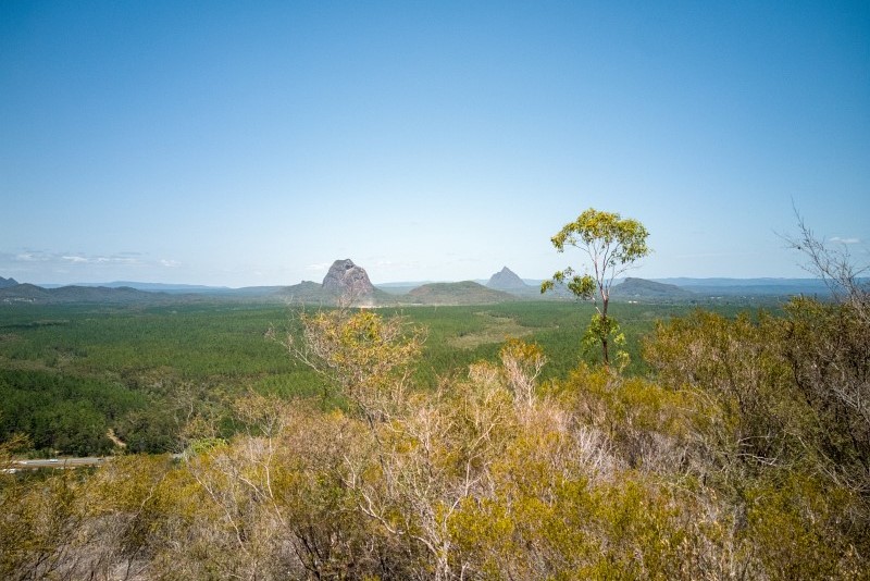Glass House Mountains in Australien