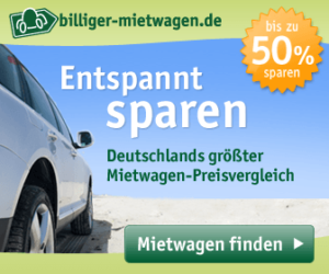 Billiger Mietwagen Banner