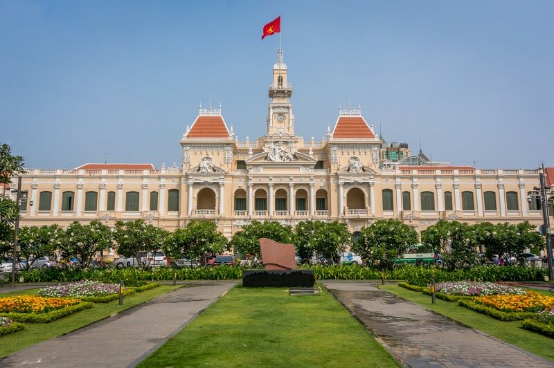 City Hall in Ho Chi Minh