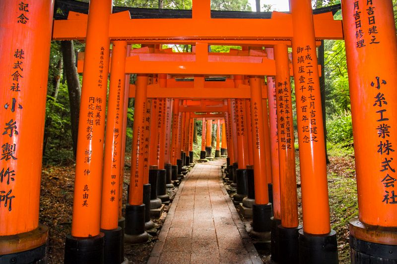 Fushimi Inari Schrein in Kyoto