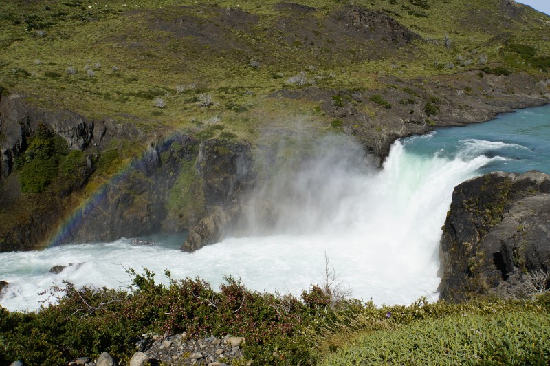 Wasserfall Torres del Paine